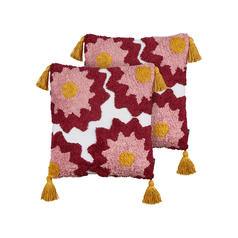 Sela Floral Square Cushion