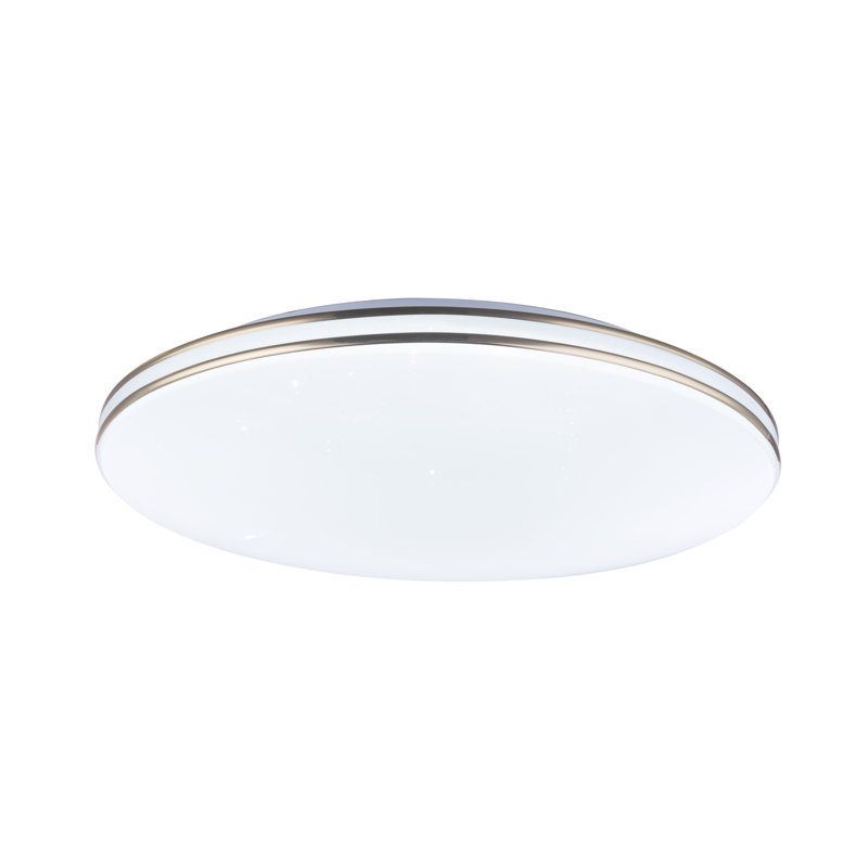 Albrecht Plastic LED Flush Mount, 8cm H x 53cm W x 53cm D
