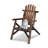 Rustic Solid Wood Patio Dining Chair-2000276766