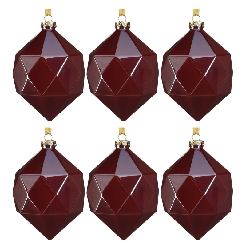 Ornement Helan The Holiday Aisle®, Lustre rouge