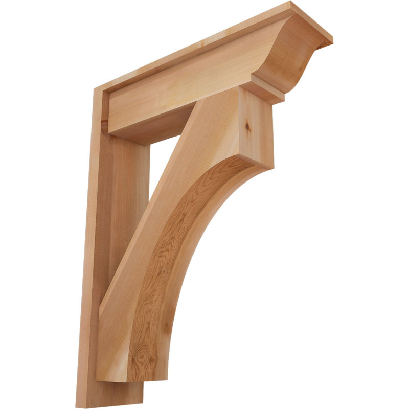 Persienne en bois Westlake, P 26 po x H 34 po, Cèdre rouge occidental l 7 1/2 po (lisse)