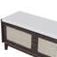 Banc d'entrée en rotin avec rangement Boho-1262038619
