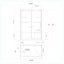 Ensemble de douche rectangulaire L 76 po x l 60 po x H 32 po Carlyn avec siège et tablettes intégrés-102146450-102146453