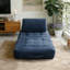 Pouf poire en velours côtelé de 79 cm avec dossier, mini canapé nuage rembourré de mousse, canapé relax sans montage pour chambre, dortoir et salon-1272670023
