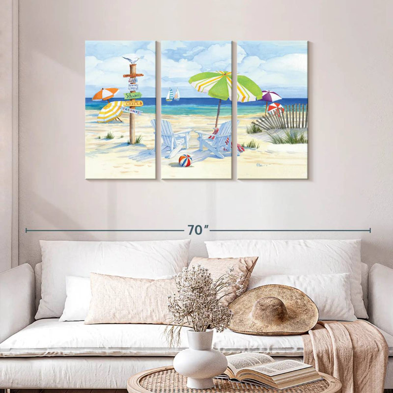 Gillard Beach Signs Adirondack Chairs, 28" H x 45" W