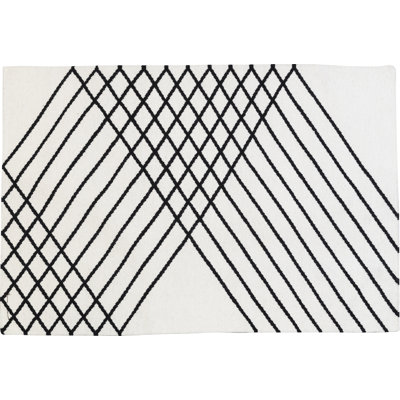 Ira Rectangle Geometric Hand Woven Area Rug