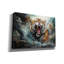 «Epic Graffiti», «Wild Life Of Predators In Watercolor 1» par Momart, art mural sur toile, 26 po x 18 po