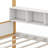 Alajos House Bed  With Two Drawers And Bookshelf Storage Space-824755681
