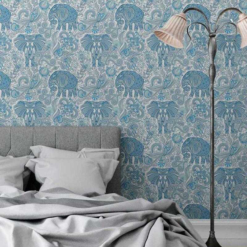 Rouleau de papier peint pelez et collez, L 126 po x l 24 po
