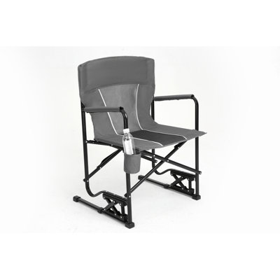 Chaise berçante pliante portative pour l'extérieur