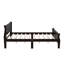 Wood Platform Bed With Headboard-473787854-473787855