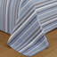 Ensemble de courtepointe réversible en microfibre bleu / gris Elise-1086974837