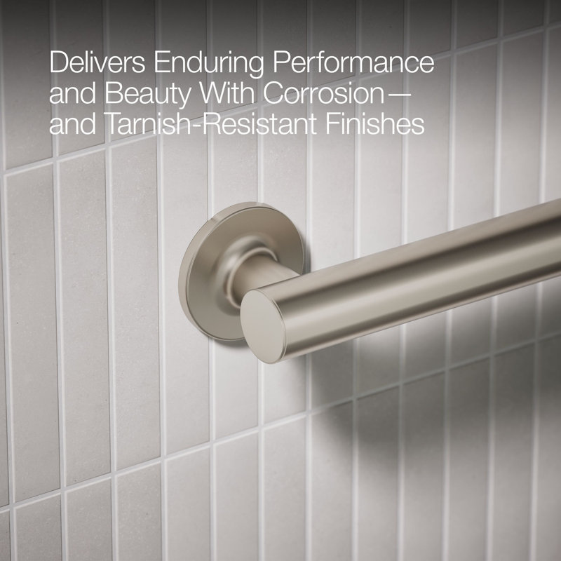 Purist Grab Bar, Vibrant Brushed Nickel, 36"W