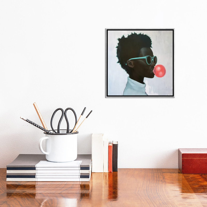 " How Far Is A Light Year? " by Alexander Grahovsky, 12" H x 12" W, Framed Print without Mat, Silver