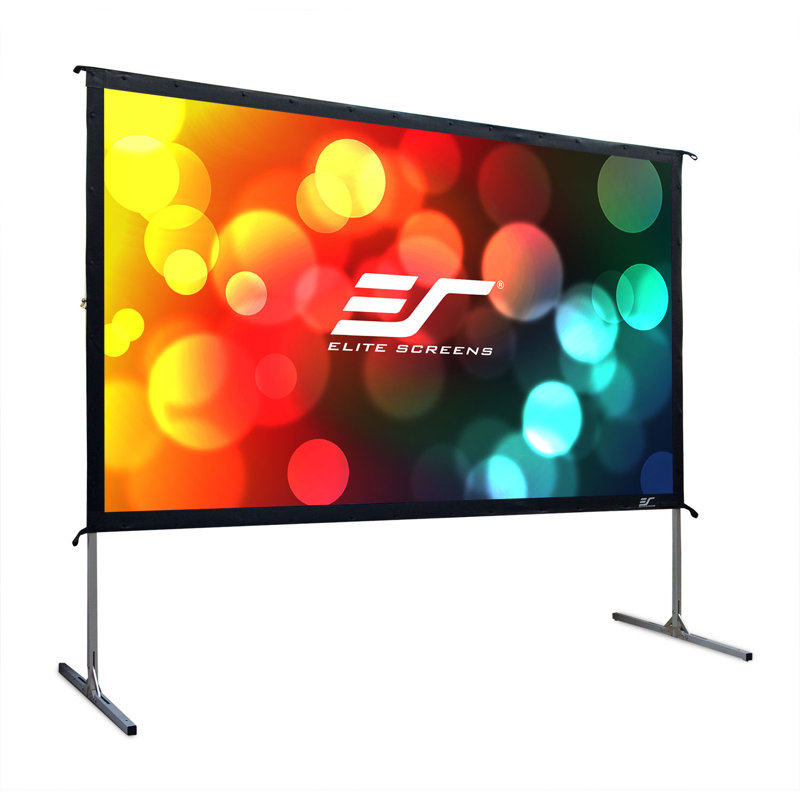 Écran de projection à cadre pliable portable 4: 3 de 120 po Yard Master 2 Series, Diagonale de 120 po