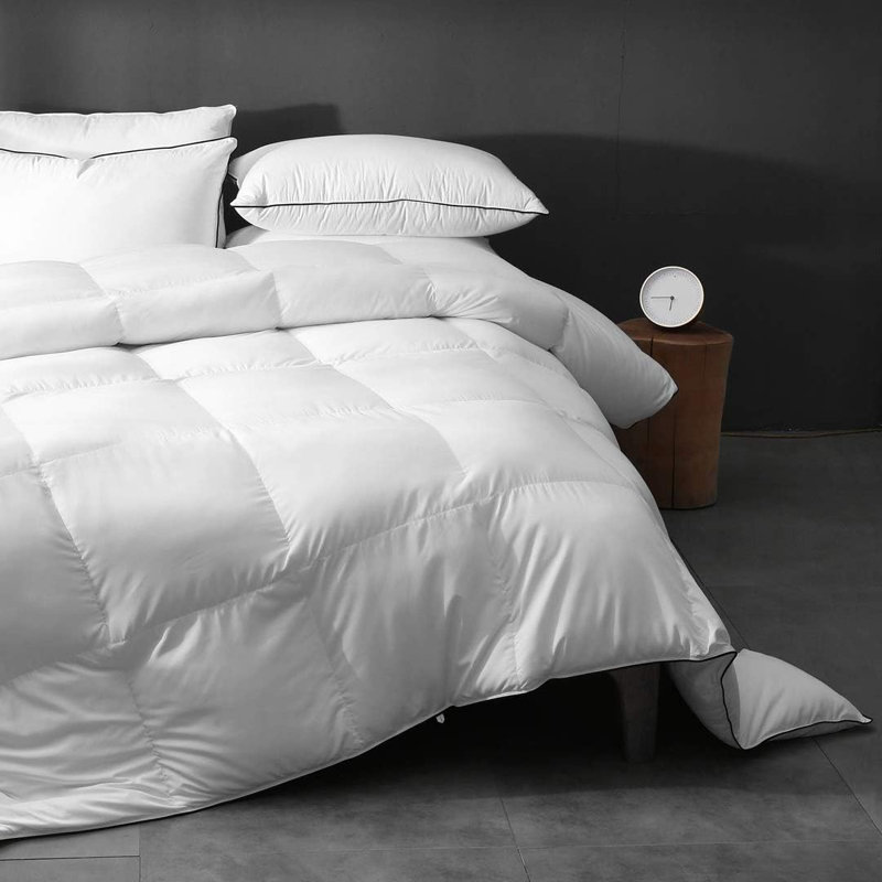 Édredon en duvet d'oie toutes saisons 750In³ / Oz, Simple