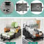 Stainless Steel Two Tier Dish Rack