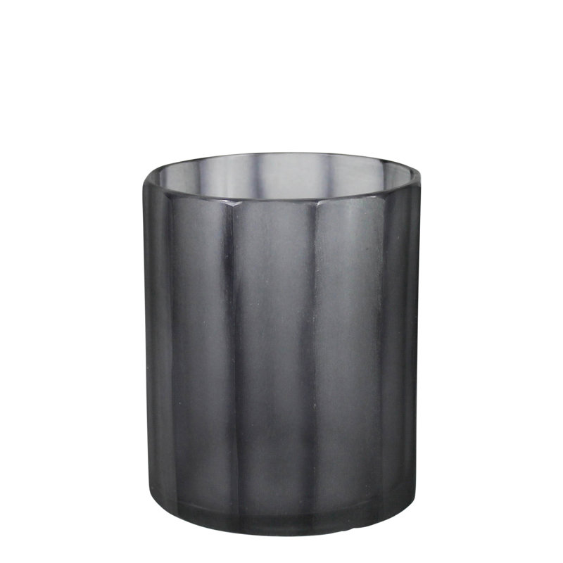Cut Glass Vase, Blue - Sm
