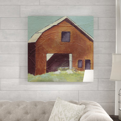 « grange iv » par joyce peignes-impression sur toile tendue