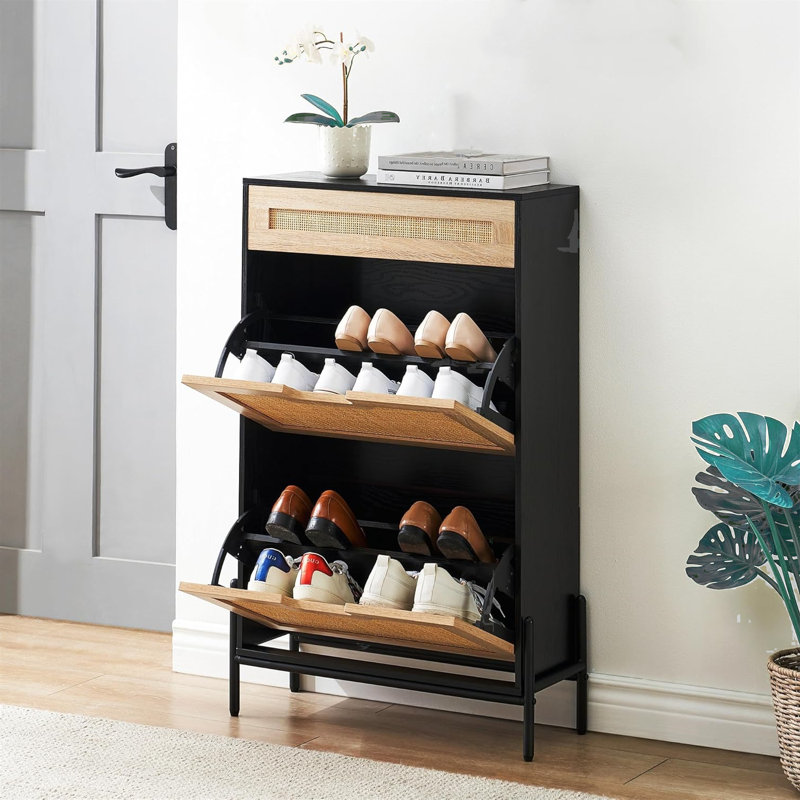 12 Pair Shoe Storage Cabinet