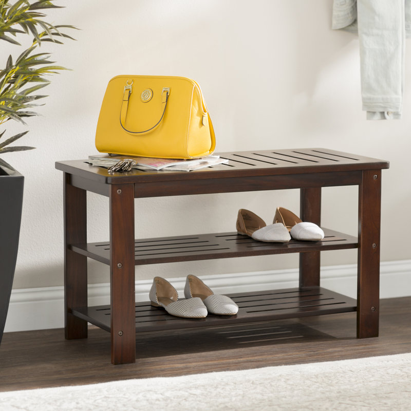 Sartell Solid Wood Storage Bench