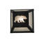 Rustic Lodge 1 - Light Flush Mounted Sconce