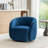 Arrun Velvet Swivel Barrel Chair-1902218334