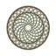 Timothy Corrigan Treillage Pebble 16" Vinyl Placemat-50817766