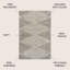 Tapis gris / ivoire Elm-2053006668