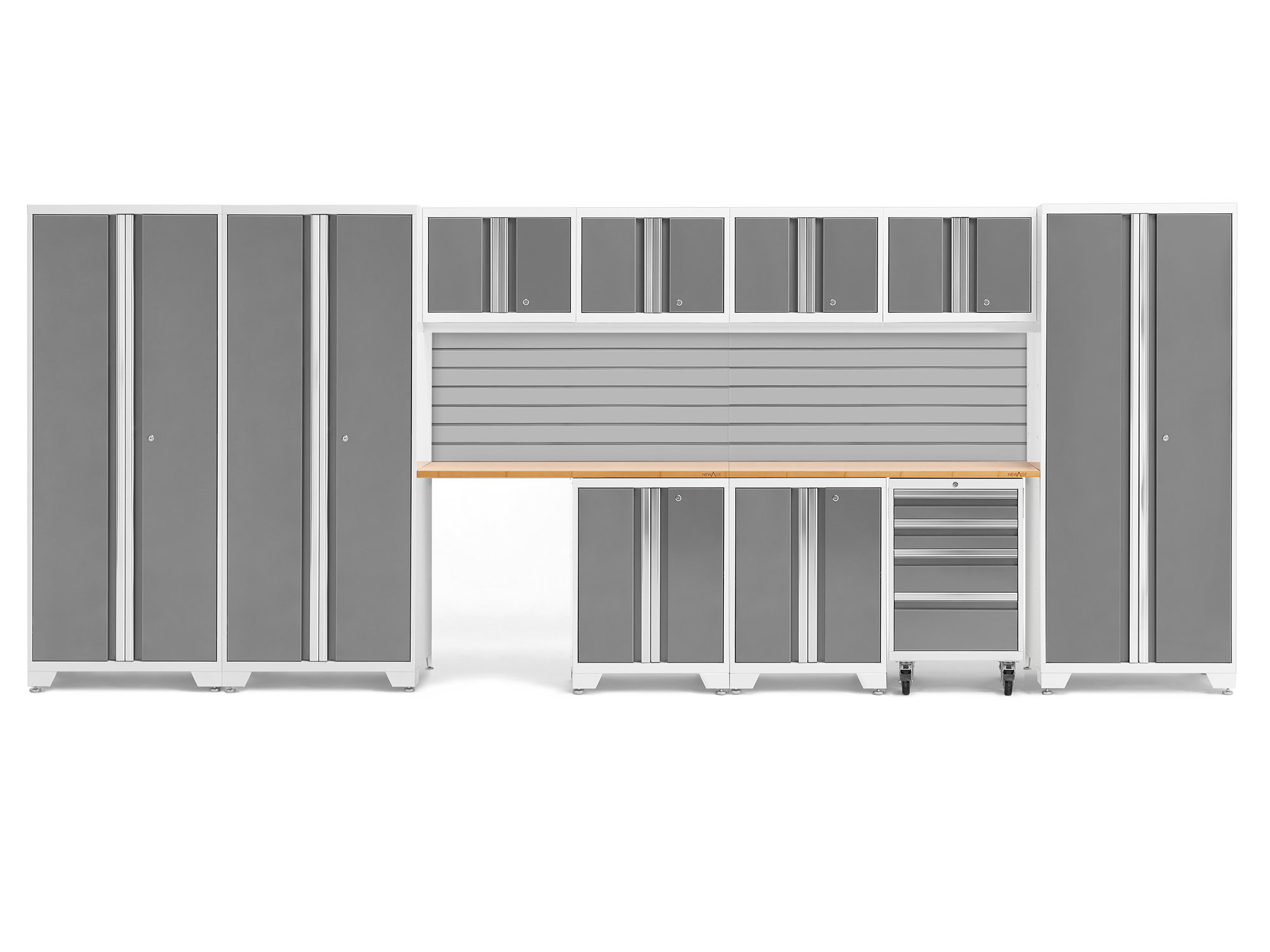 NewAge Products Bold Series 12 Piece Complete Storage System Set ...