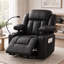 Fauteuil inclinable électrique pivotant avec fonction mémoire, rotation de 320 °, bascule douce, accoudoirs réglables et support pour téléphone-2106589114