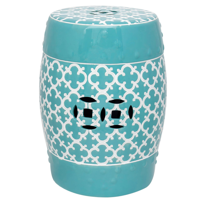 Ceramic Accent Stool