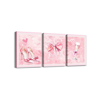 3 Piece Wrapped Canvas Wall Art
