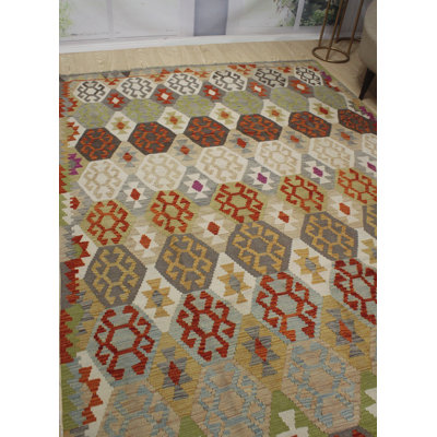 Hults Wool Southwestern Indoor Rug