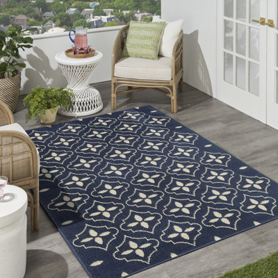 Tapis intérieur / extérieur rectangulaire Arisa
