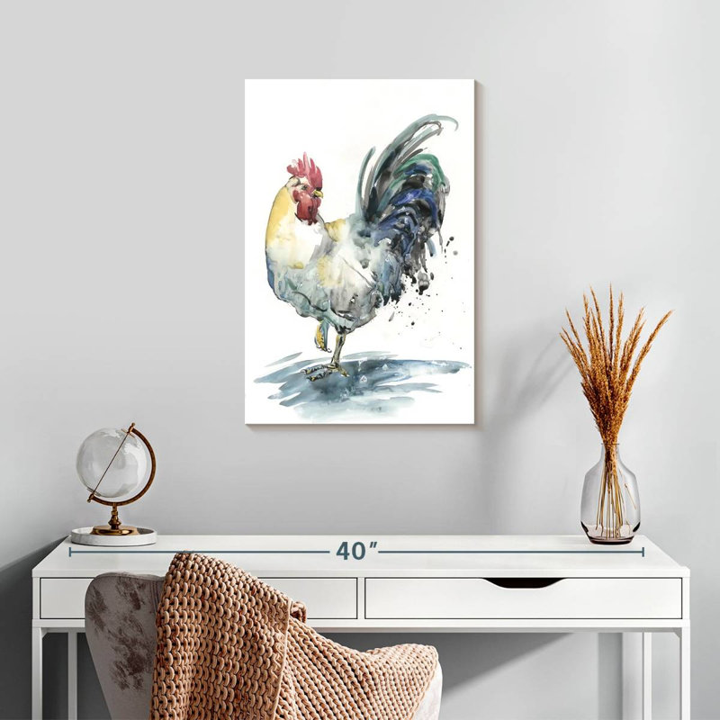 Brampt Rooster Splash I, H 24 po x l 16 po