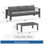 Ensemble de patio extérieur 2 pièces-15839632-15839634