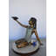 Bronze Sitting Girl Holding Shell Fountain