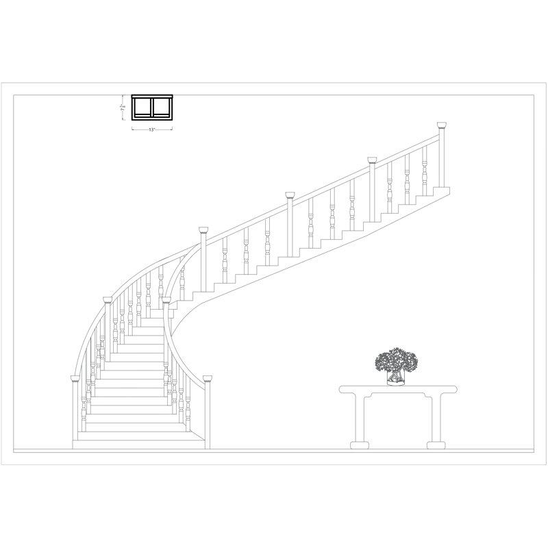 Mitte Glass Flush Mount