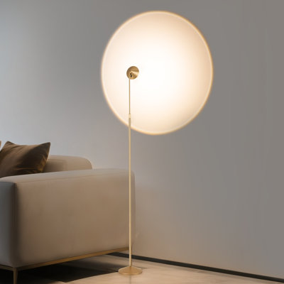 147cm Brushed LED Traditional Floor Lamp