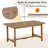 Susa 4 - Person Acacia Wood Patio Dining Set with Rectangular Table-7684099