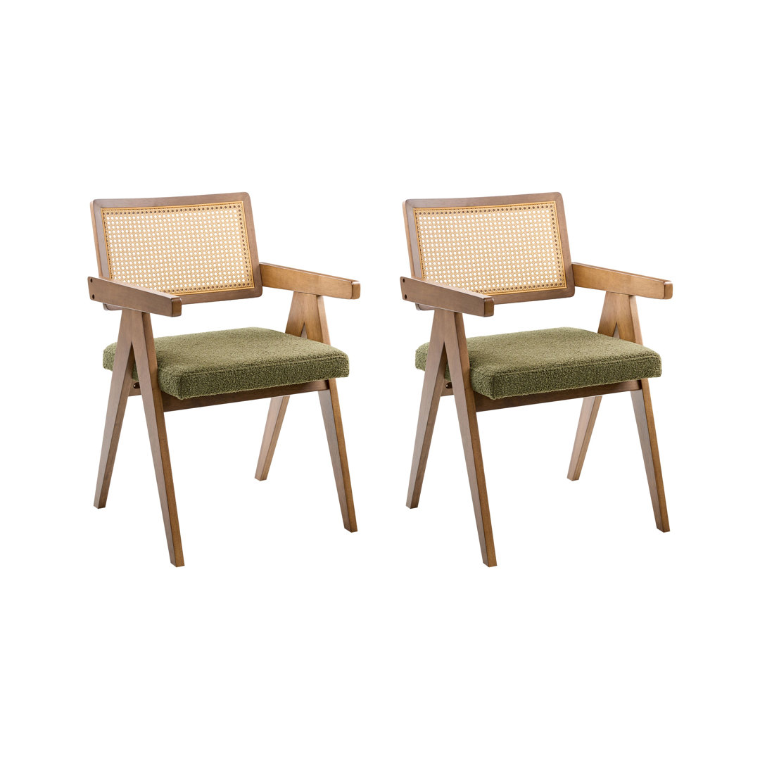 49cm H Upholstered Full Back Accent