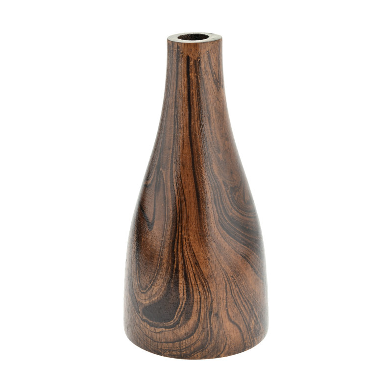 Aleshya Handmade Wood Table Vase
