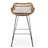 Endicott Wicker Outdoor 30'' Bar Stool with Cushion-1345957558