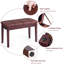 Faux Leather Upholstered Storage Bench-2096598514
