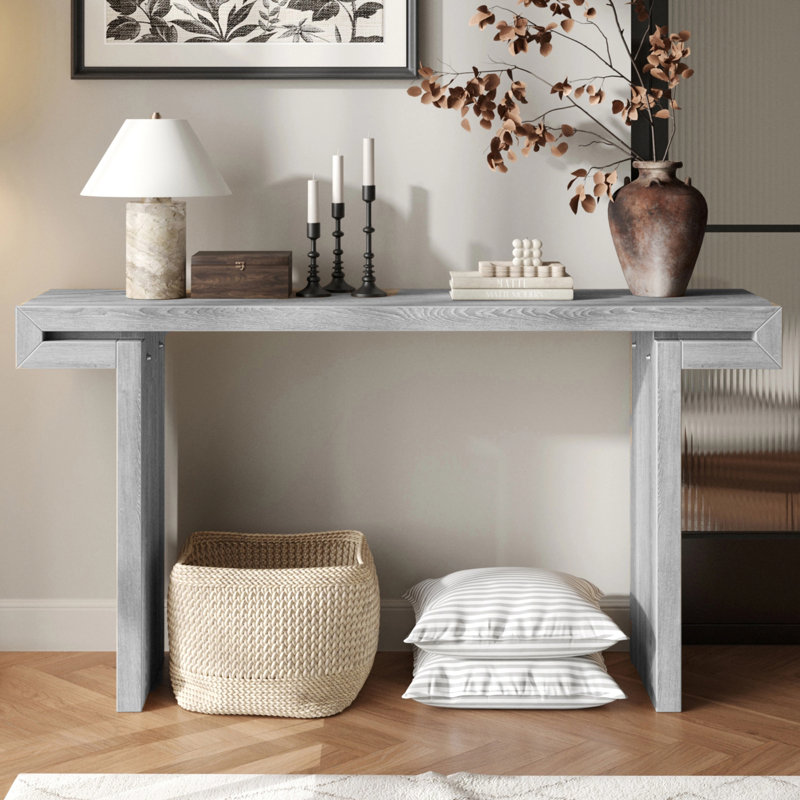 Console de 60 po, Gris