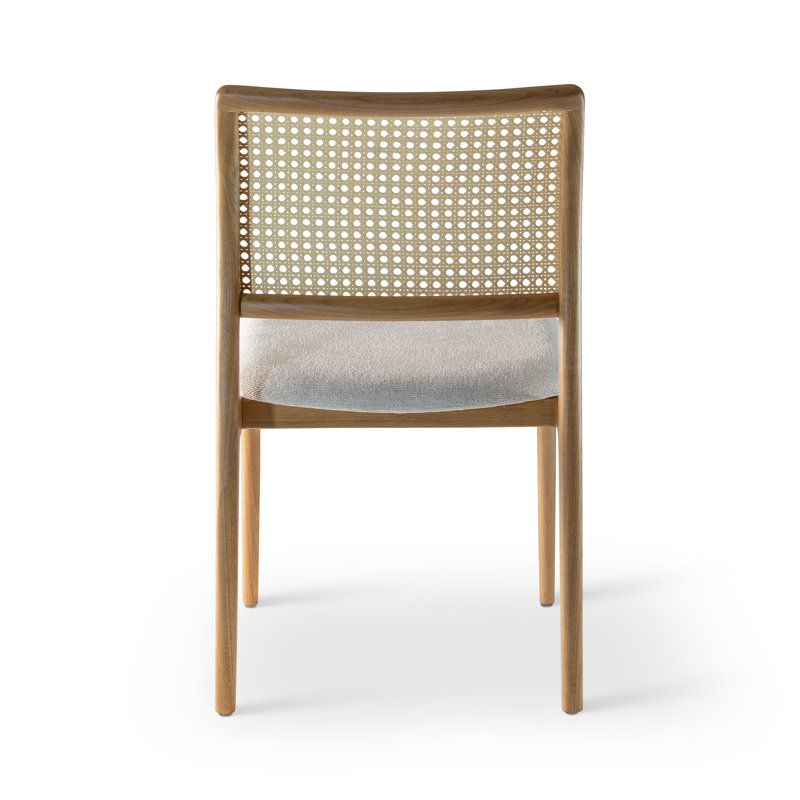 Modern Brazilian Upholstered Dining Chair, Domasco