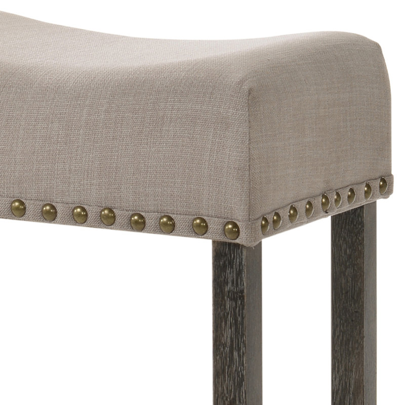 Tabourets à hauteur de comptoir, Cannelle / Gris, 2