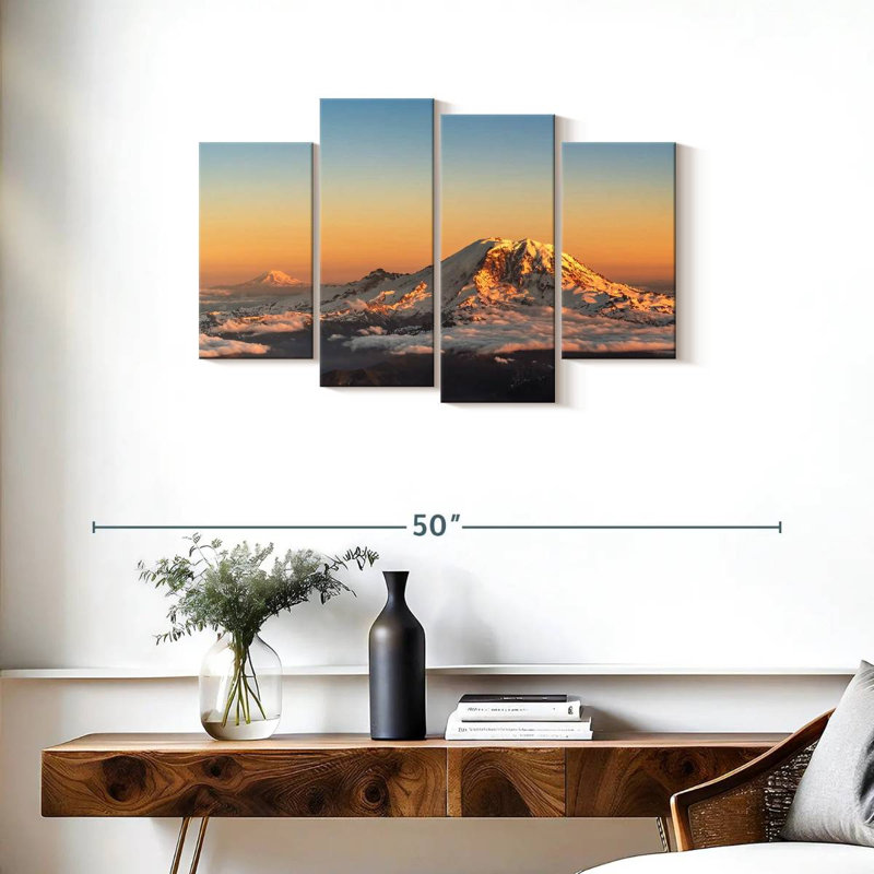 Alvord Winter Cascade Range, 22" H x 36" W
