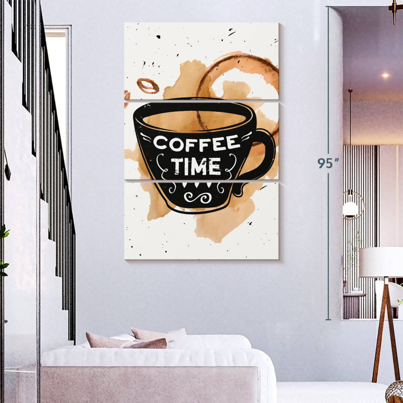 Yarlin Time For Coffee, 74'' H x 48'' W
